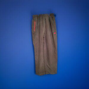 Russell Womens Pants Medium Black & Red Elastic Waist Track Pants ~ New With Tag